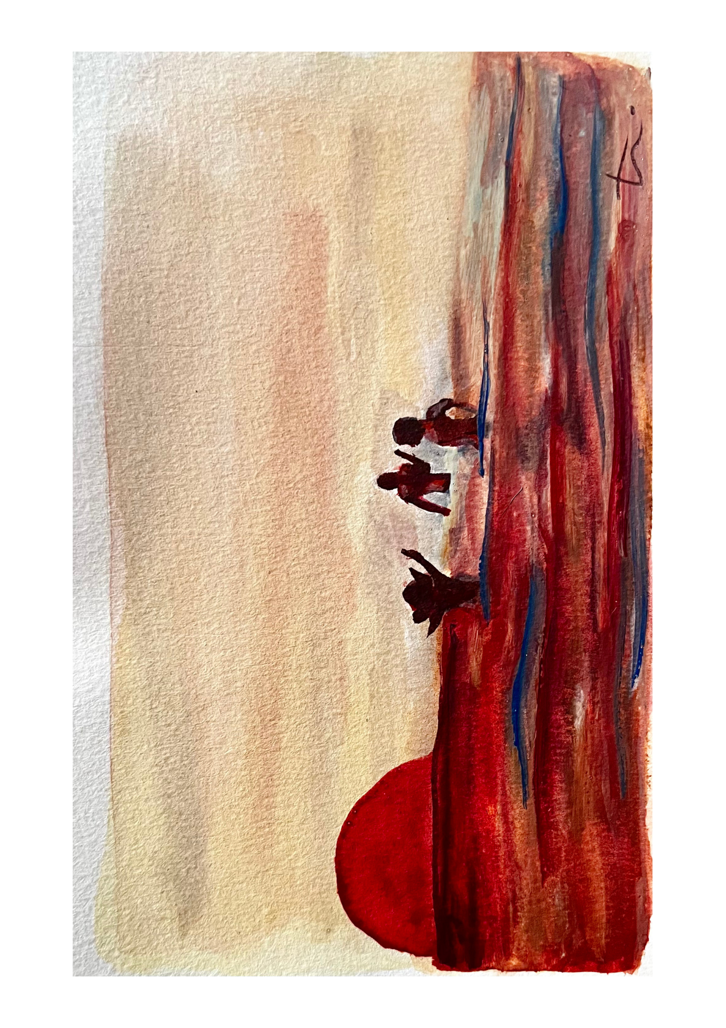 Limited Print - Postcard 9 - 'Sunset, humans, happiness'
