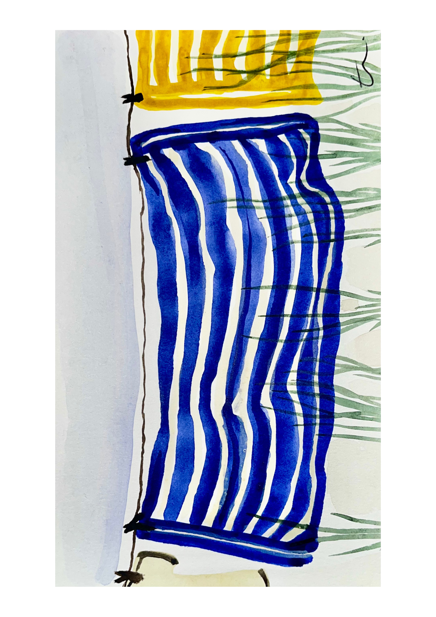 Limited Print - Postcard 7 - 'L'air entre les mailles 2'