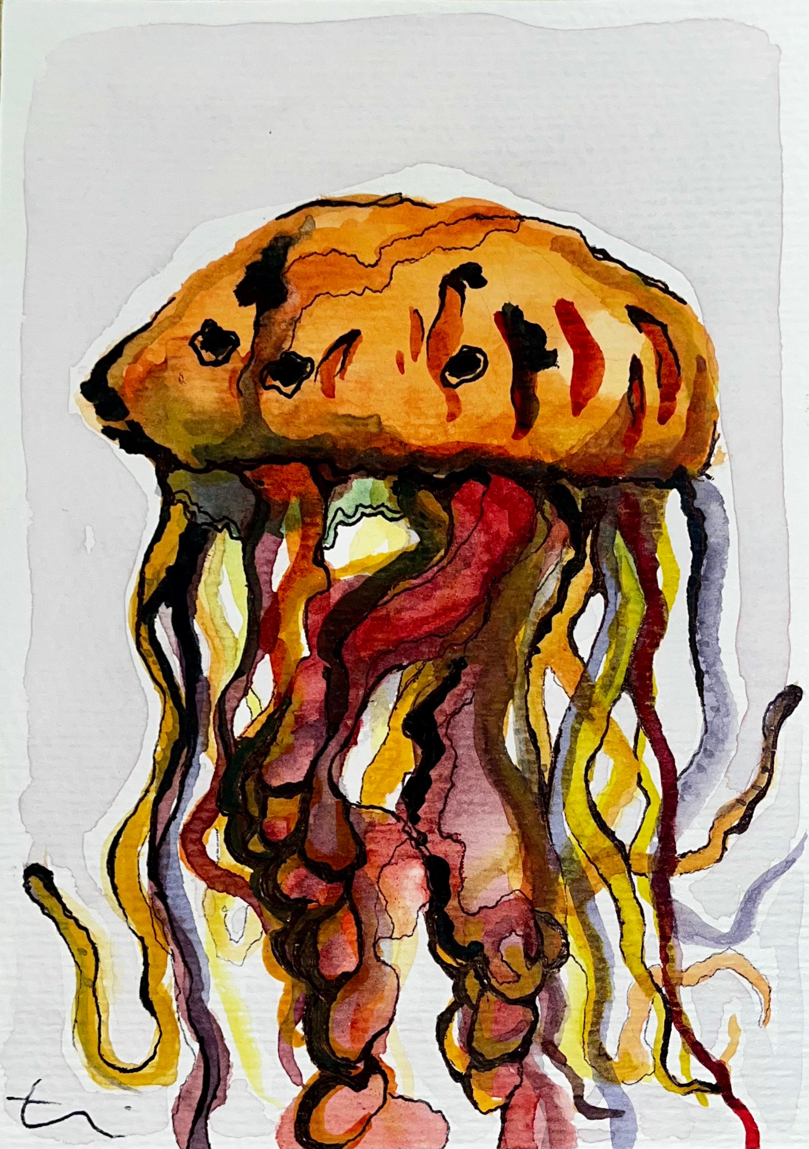 Original - Postcard 1 - 'Je brûle d'envie de te voir'