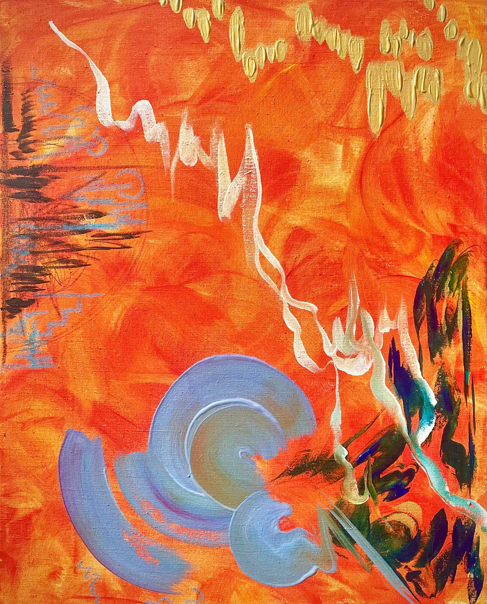 “No Quarter”  - I painted the echo in my bones